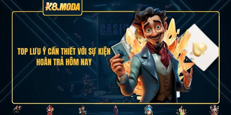 TOP lưu ý cần thiết với sự kiện hoàn trả hôm nay